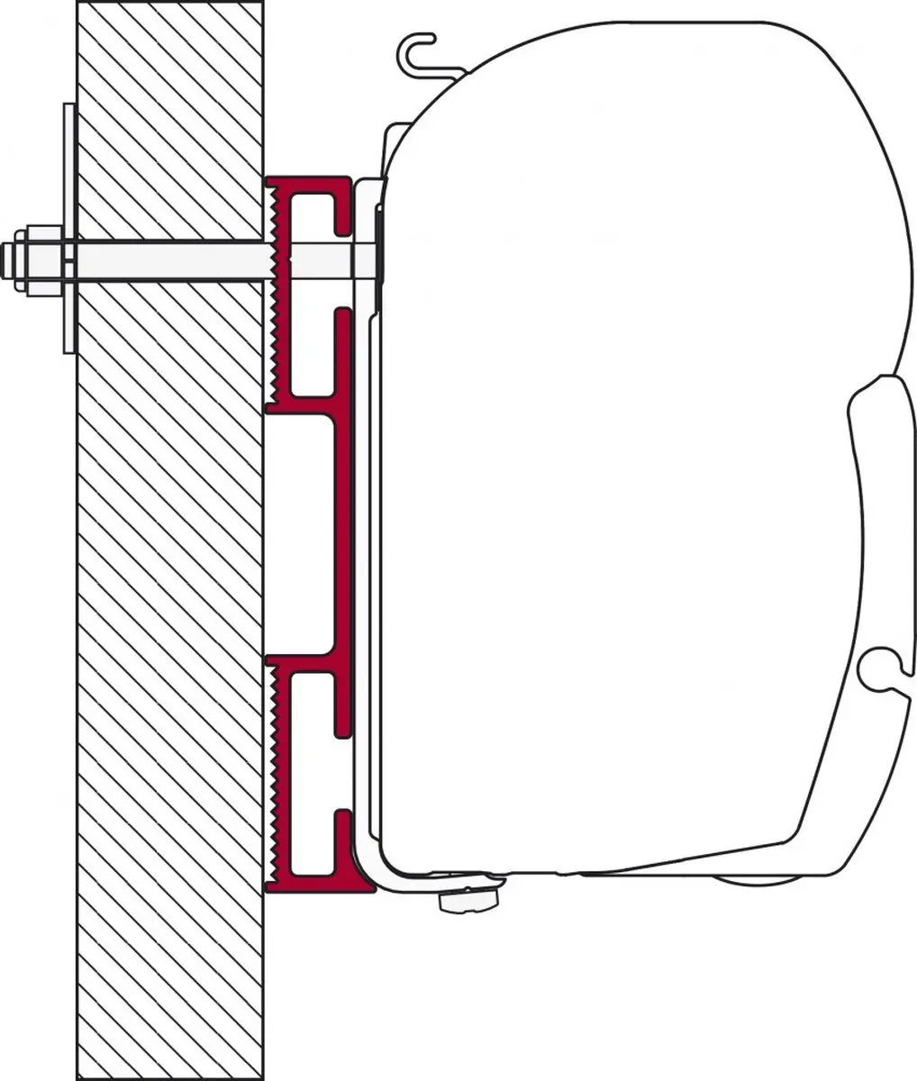 Fiamma Adapter D F45S / F45L / ZIP