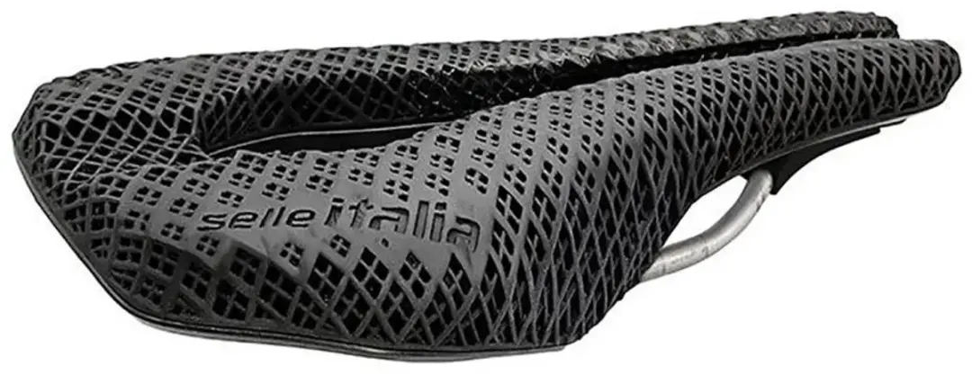 Selle Italia WATT 3D superflow TI Zadel - Zwart 133mm - afbeelding 2 van 2
