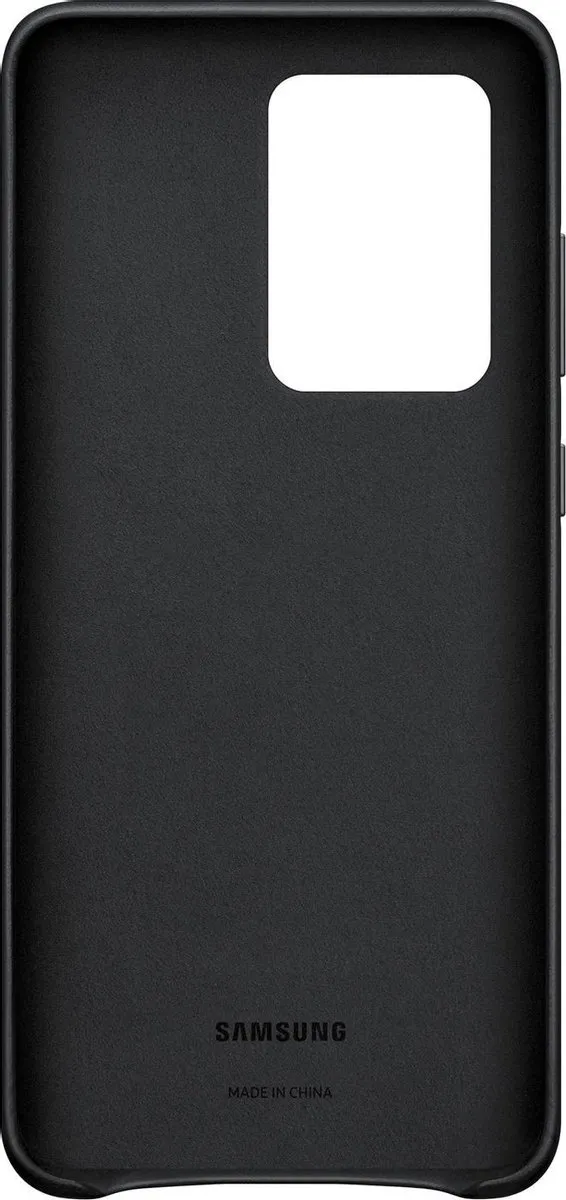 Samsung Leather Hoesje Galaxy S20 Ultra - Zwart - 8806090266058 - afbeelding 6 van 6