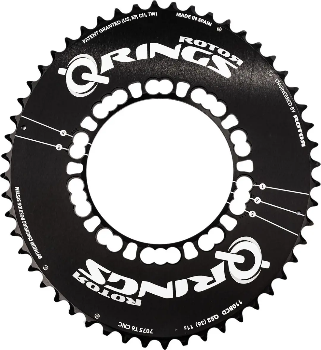 Rotor Q-Ring Road Aero Kettingblad 52T 110mm