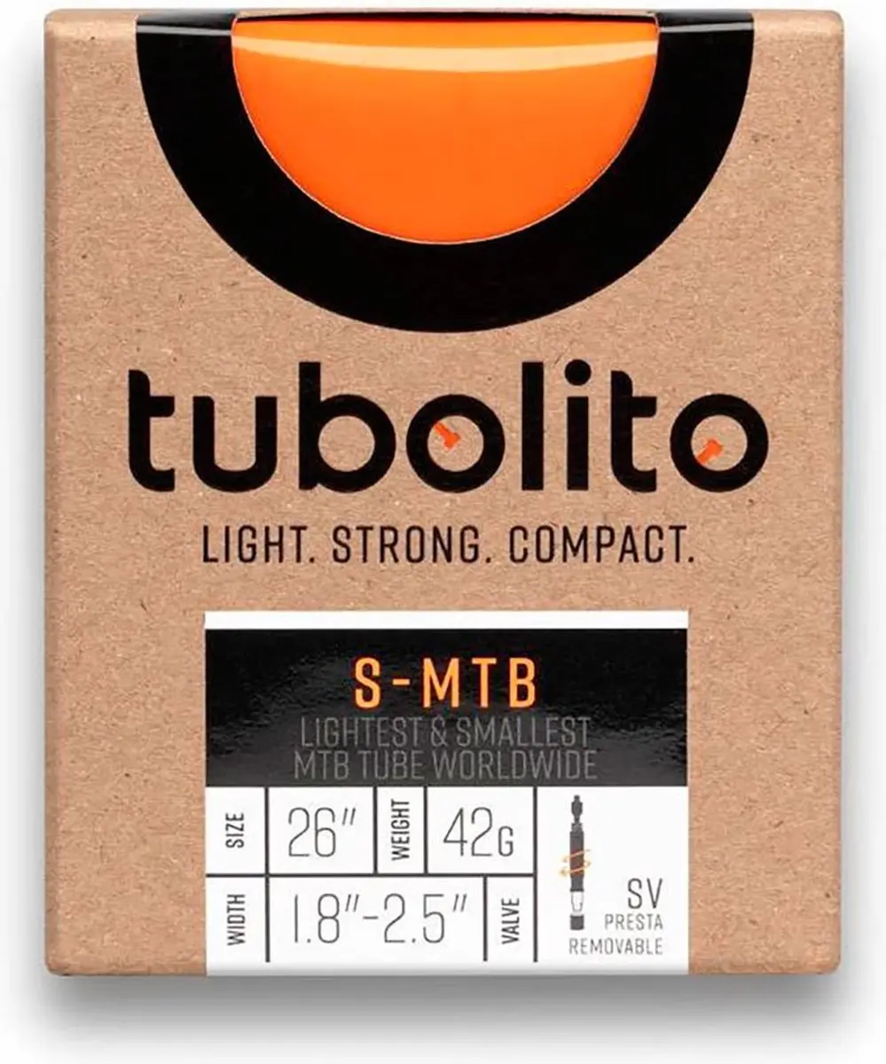 Tubolito S-Tubo Presta 27.5" Oranje - afbeelding 2 van 6