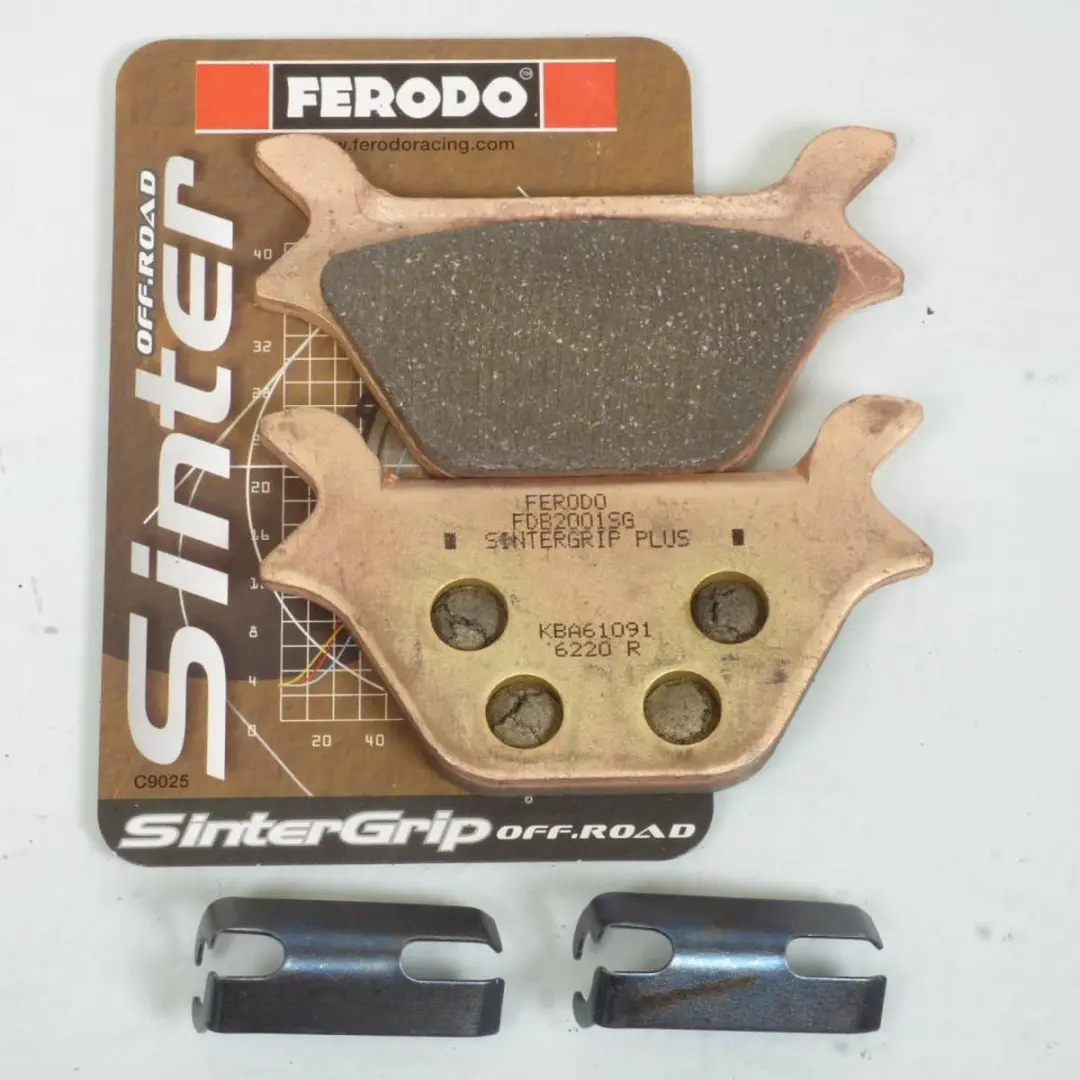 Plaquette de frein Ferodo pour Moto Harley Davidson 1450 FXDX 1999 AR Neuf