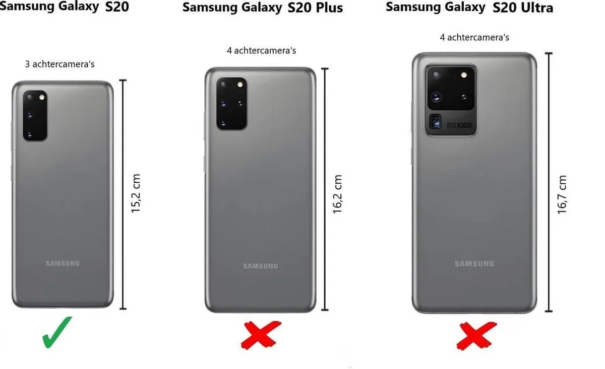 Samsung Silicone Hoesje - Samsung Galaxy S20 - Zwart