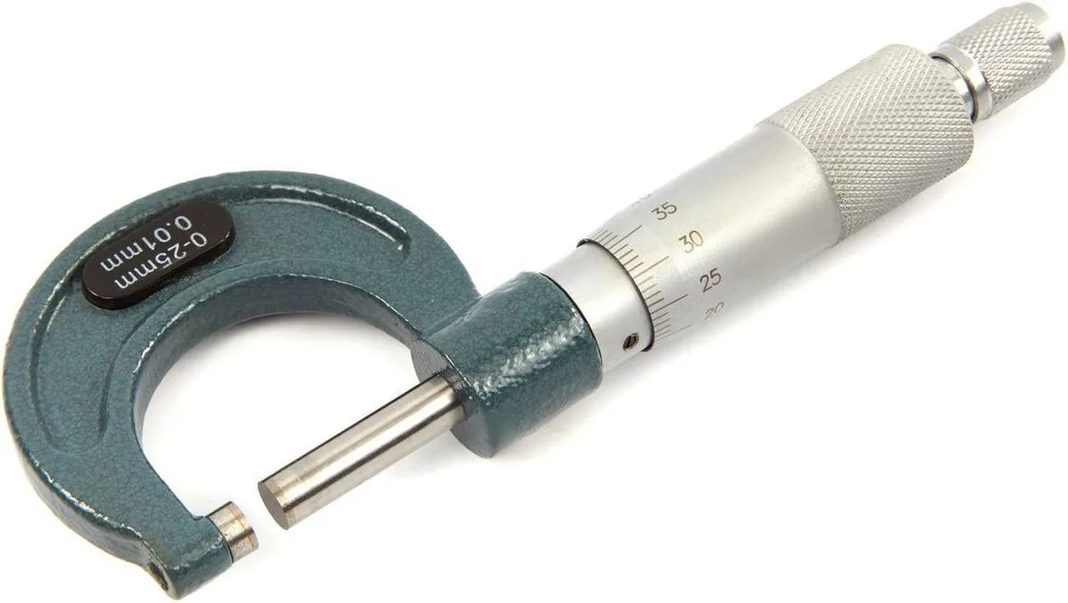 HBM Model 2 Analoge Buitenmicrometer 0-25mm