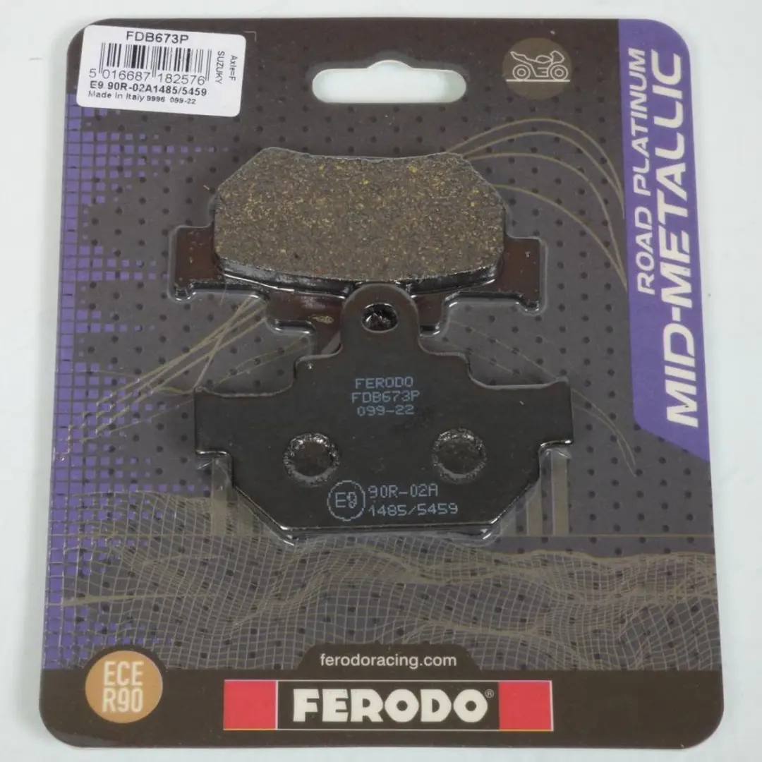 ferodo remblok voor suzuki 125 intruder 2000 tot 2001 a4121 / av nieuw