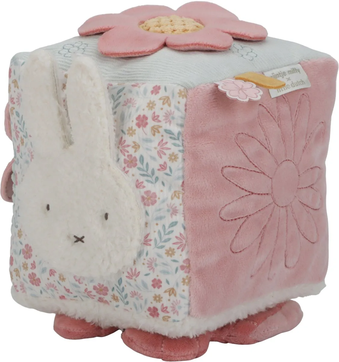 Nijntje Little Dutch Lucky Soft Activiteitenkubus Blossom