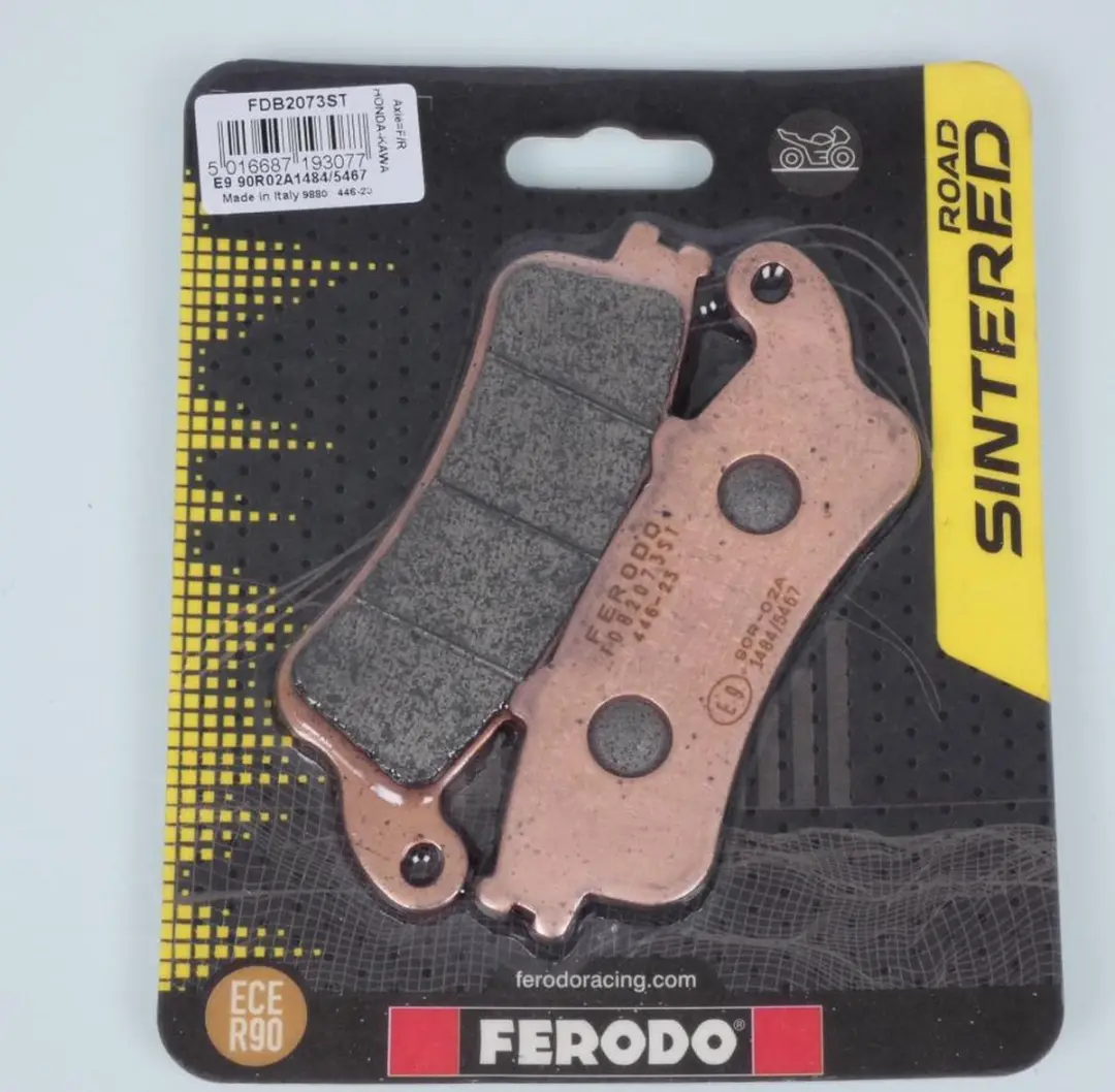 ferodo remblokje voor motor honda 1100 cbr 1999 tot 2000 sc35g / av / ar nieuw
