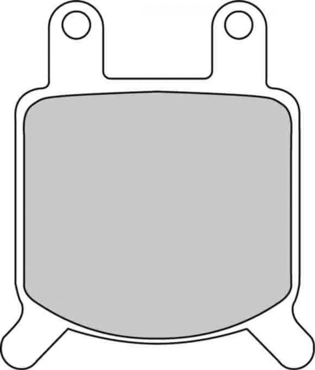 Plaquette frein Ferodo pour moto Kreidler 125 Mustang Après 1983 AV FDB205P Neu
