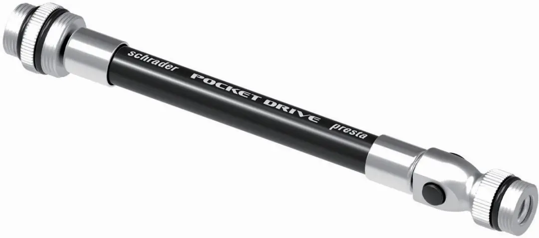 Lezyne ABS Flex slang Pocket Drive zwart/zilver