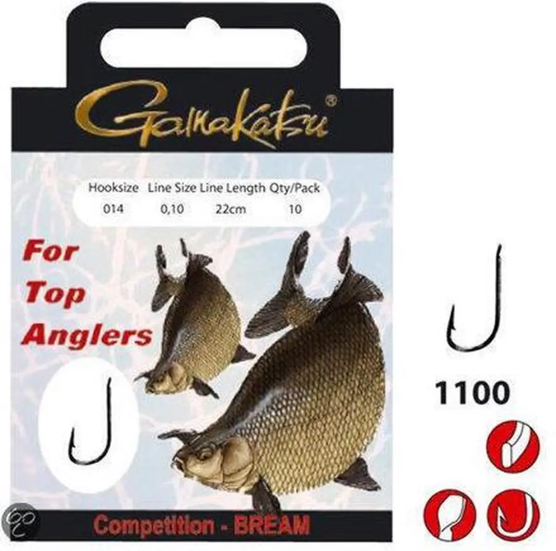 Gamakatsu Hook BKS-1100B Bream 22cm