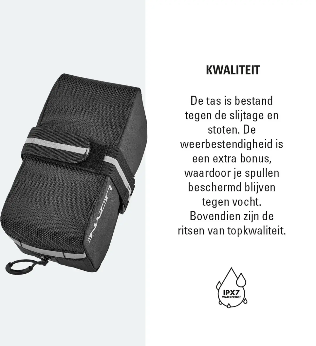 Lezyne Road Caddy XL zadeltas 1.5L - afbeelding 4 van 4