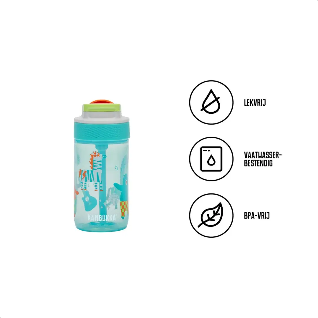 Kambukka Lagoon Drinkfles 400ml - Groen - afbeelding 5 van 6