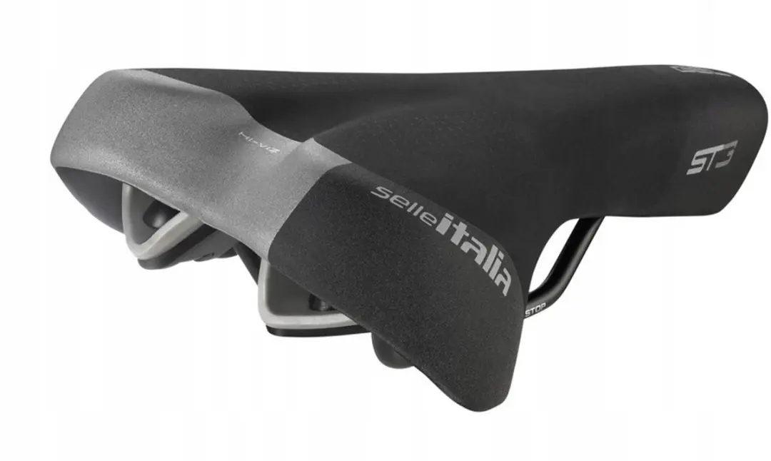 Selle Italia ST 3 S1 Fietszadel - Zwart - afbeelding 3 van 6