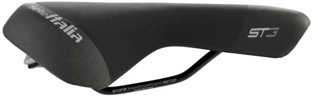 Selle Italia ST 3 S1 Fietszadel - Zwart - afbeelding 4 van 6