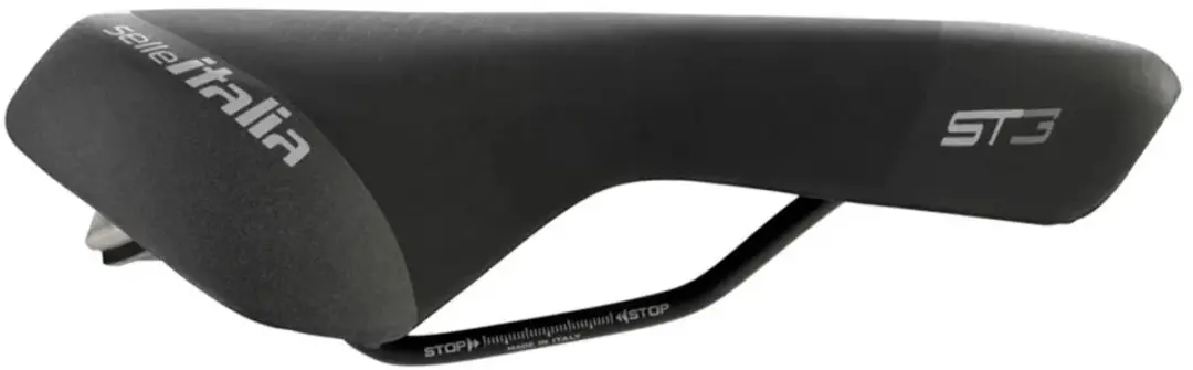 Selle Italia ST 3 S1 Fietszadel - Zwart - afbeelding 6 van 6