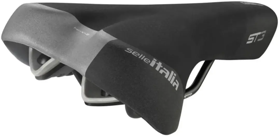 Selle Italia ST 3 S1 Fietszadel - Zwart - afbeelding 2 van 6