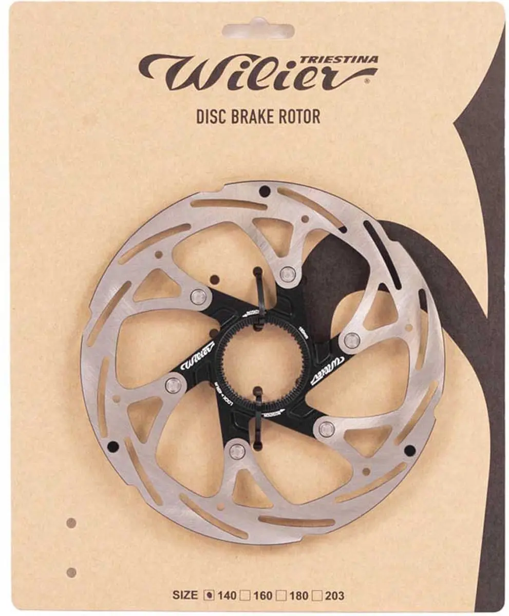 Wilier Center Lock Light Remschijf Goud 140 mm