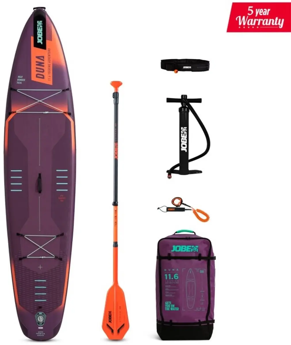 Aero Duna SUP Board 11.6 Pakket Paars