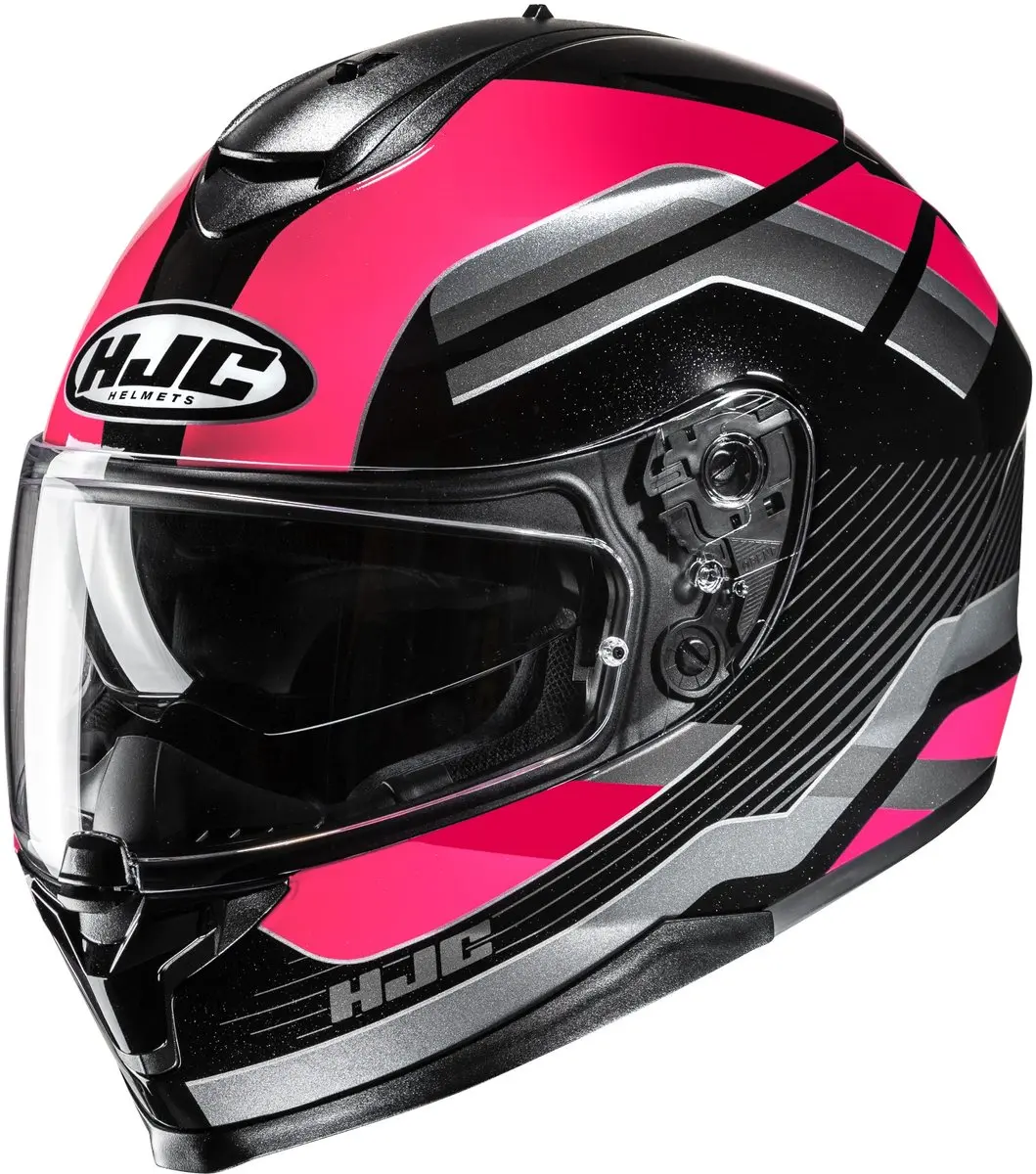 HJC C70N Belis Zwart Roze Integraalhelm