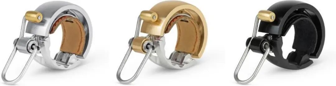 Knog Oi Luxe Fietsbel - Zilver - afbeelding 5 van 6