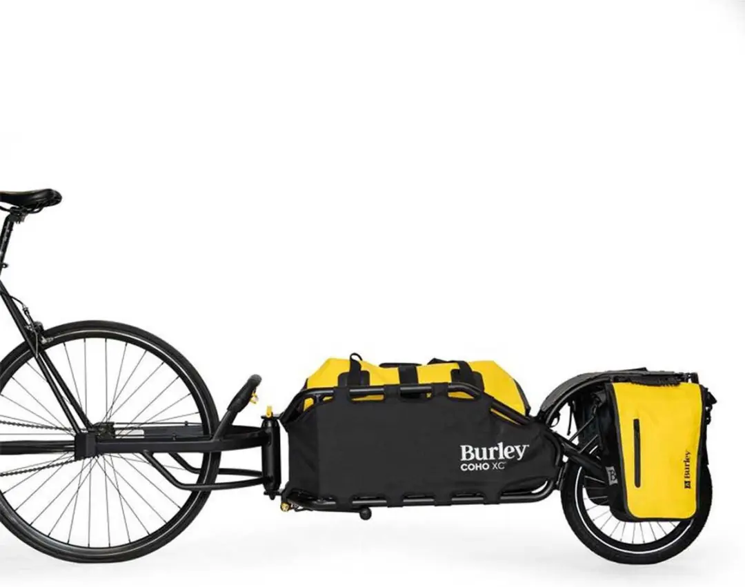 Burley Coho XC Fietstassen 22L - Geel/Zwart - afbeelding 4 van 6