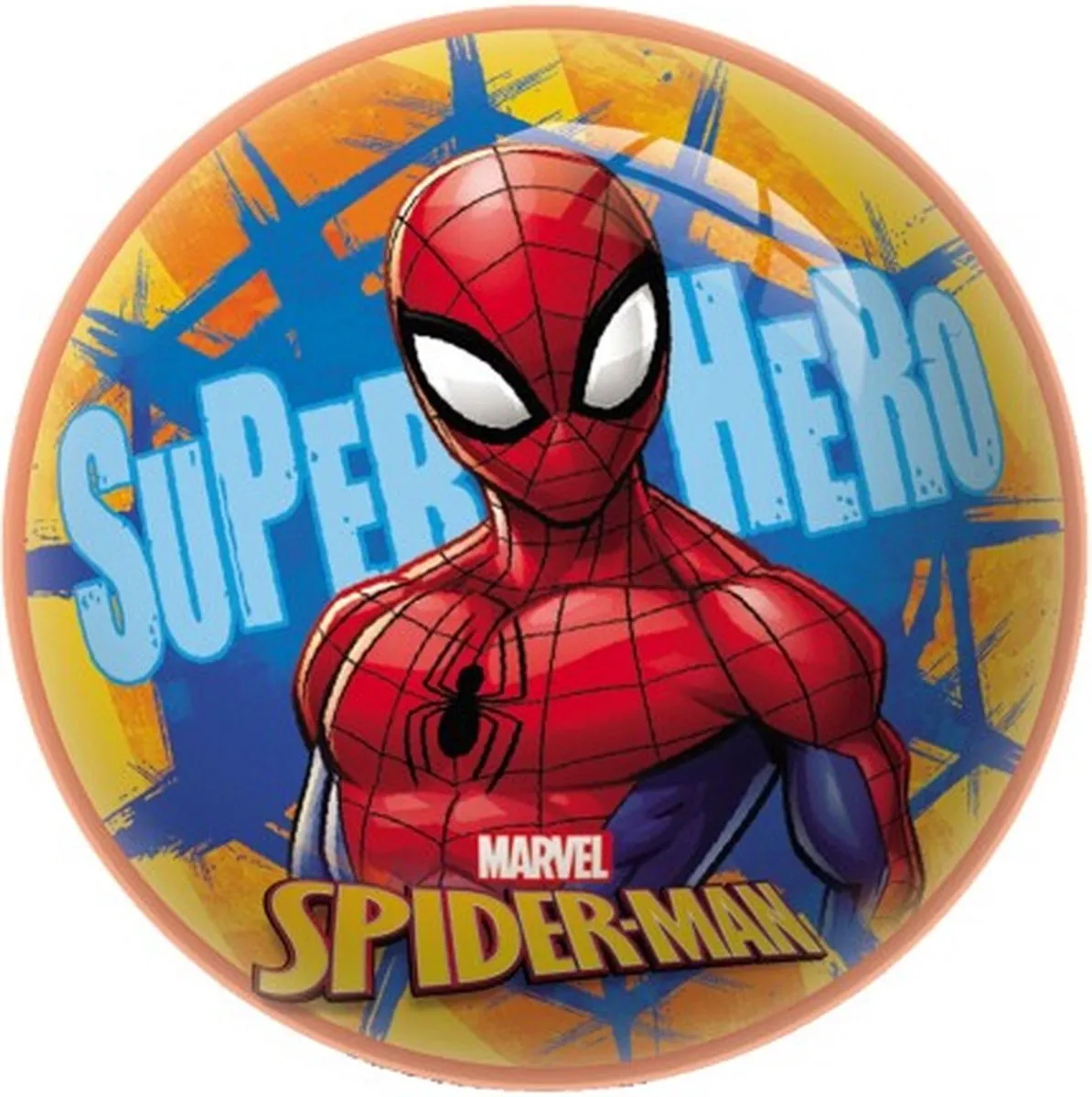 Spider-Man Bal 14cm - Blauw
