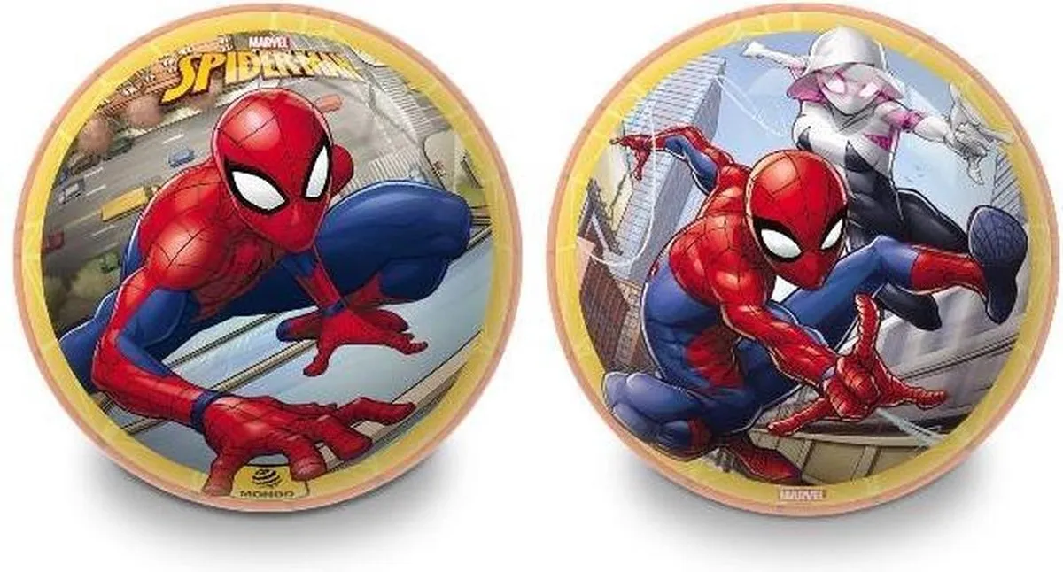 Spider-Man Bal 14cm - Blauw