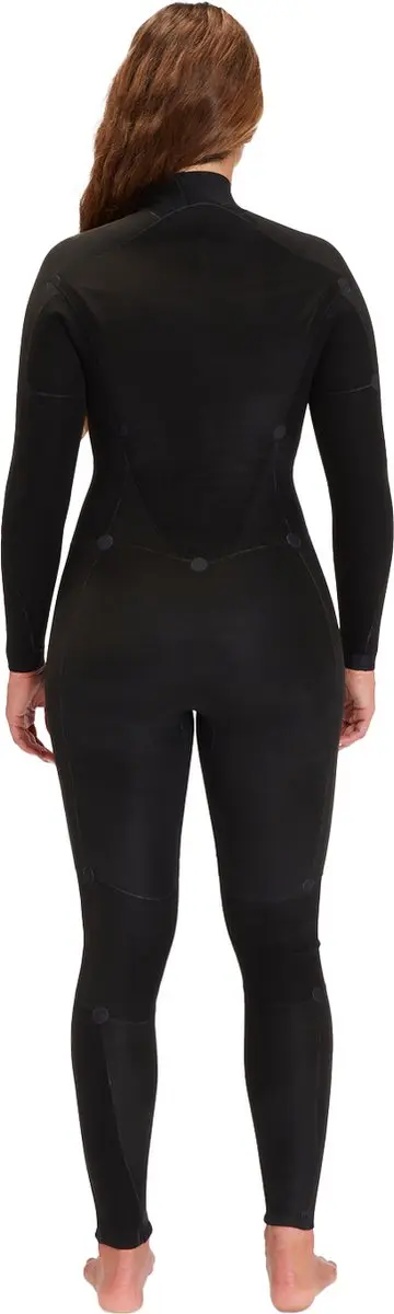 Billabong Synergy 3/2mm Rug Ritssluiting Wetsuit - Zwart L - afbeelding 4 van 6