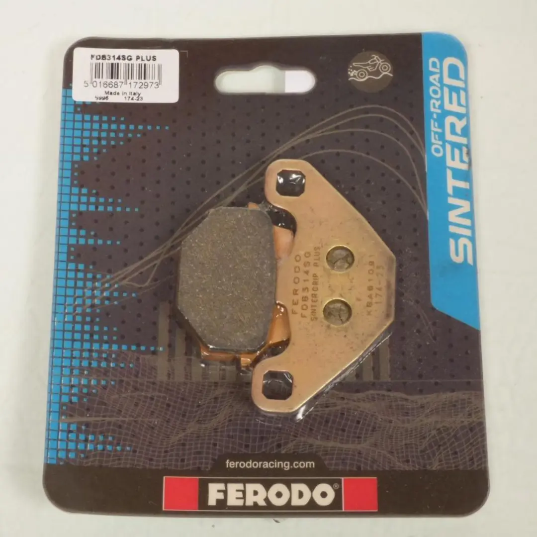 Plaquette de frein Ferodo pour Moto enfant Honda 50 QR 1982 à 2003 AV Neuf