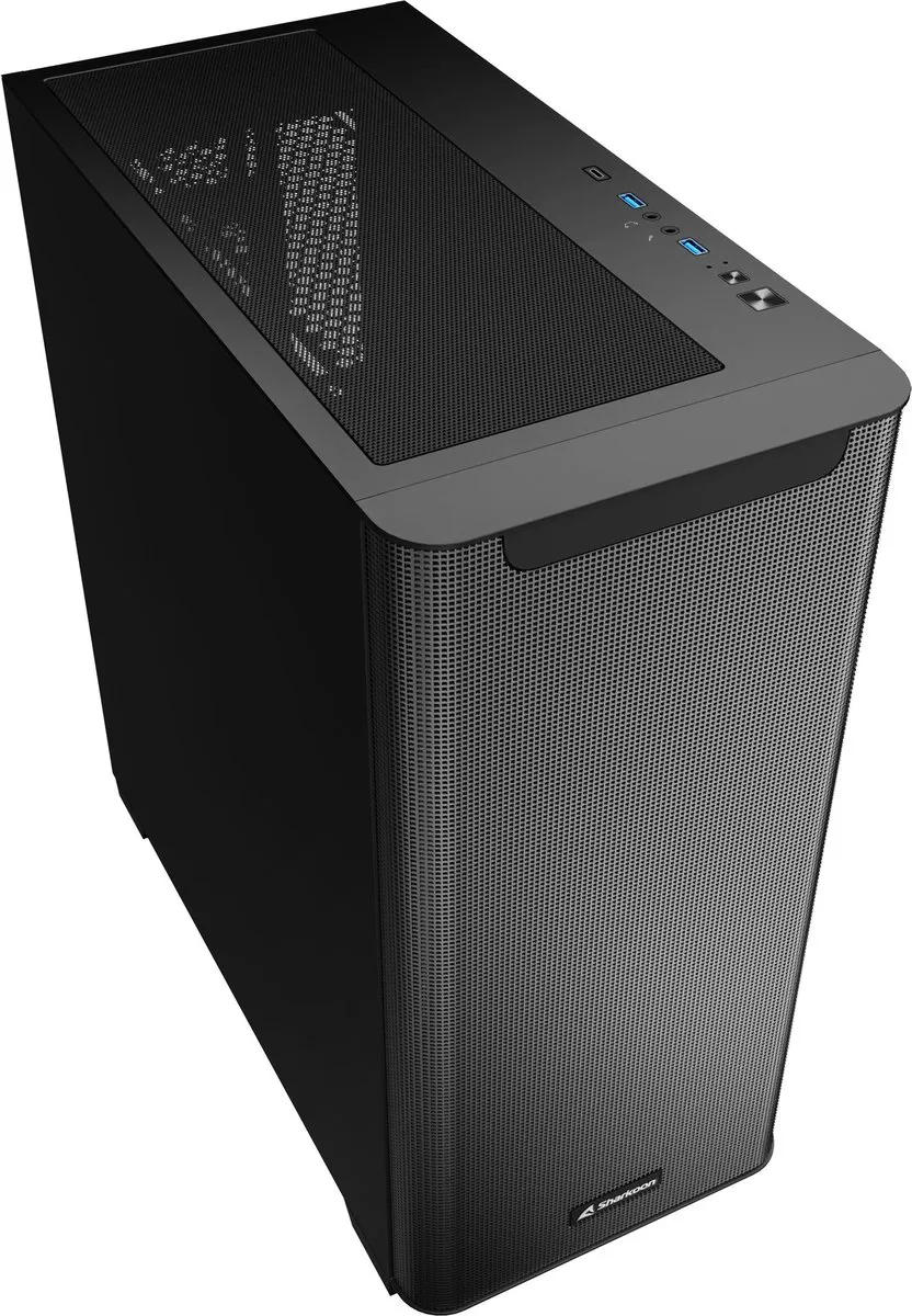 Sharkoon M30 ATX Behuizing - Zwart - afbeelding 6 van 6