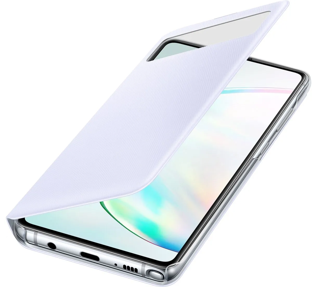 Samsung Smart S View Hoesje EF-EN770PWEGEU - Galaxy Note 10 Lite - Wit