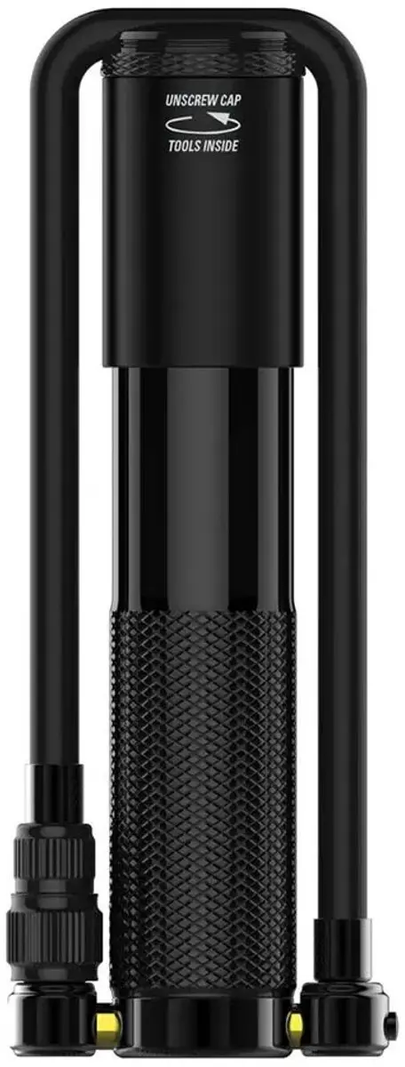 Lezyne CNC Tubeless Drive Handpomp - Zwart - afbeelding 5 van 6