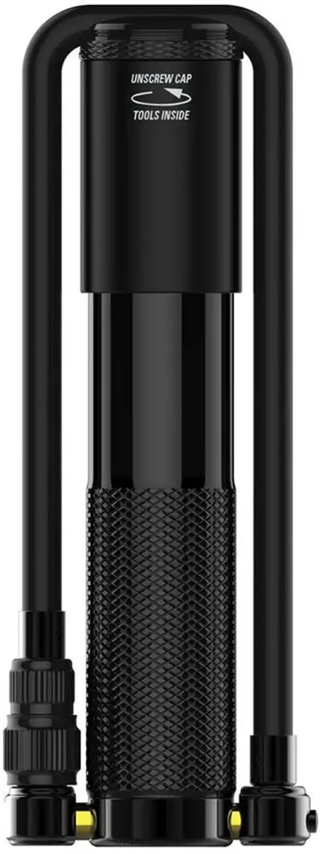 Lezyne CNC Tubeless Drive Handpomp - Zwart - afbeelding 4 van 6