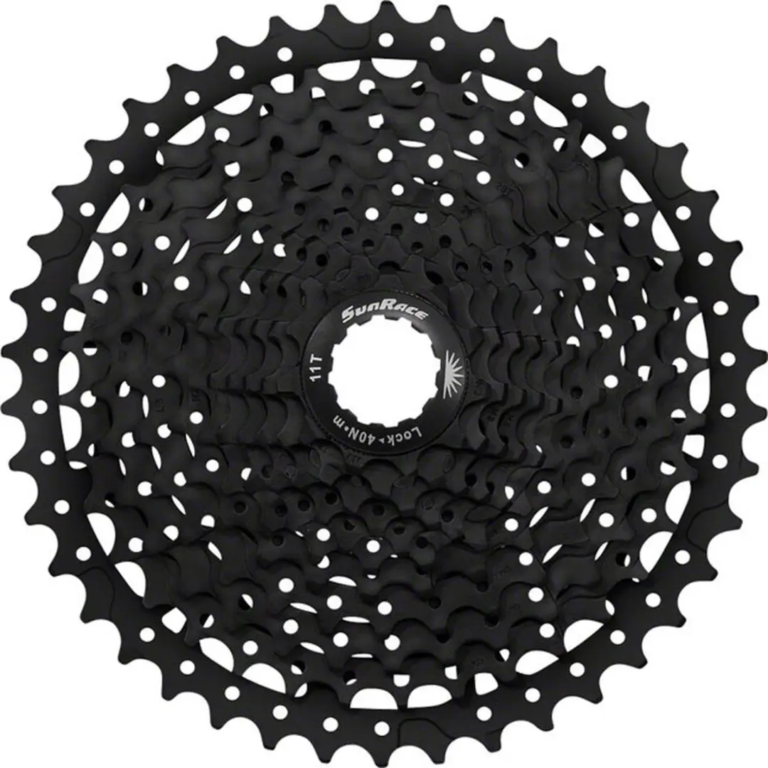 SunRace S8 11-speed cassette 11-42t Zwart - afbeelding 6 van 6
