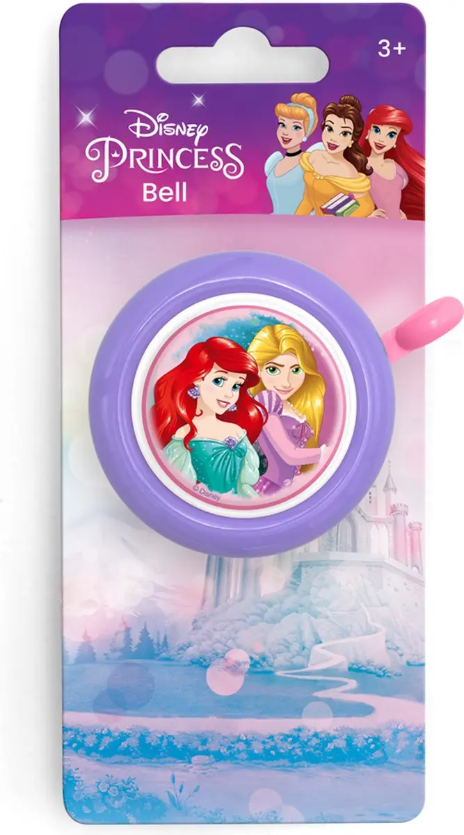 Princess Disney Princess Fietsbel 55mm - Meerkleurig - afbeelding 2 van 3