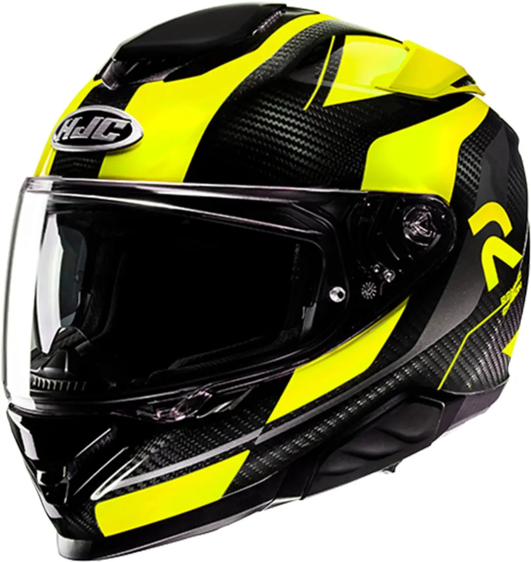 HJC RPHA 71 Carbon Hamil Zwart Geel Integraalhelm