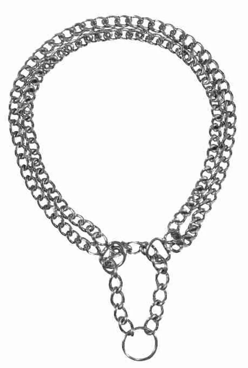 Trixie Halsband Half-Slip Ketting XL - Zilver