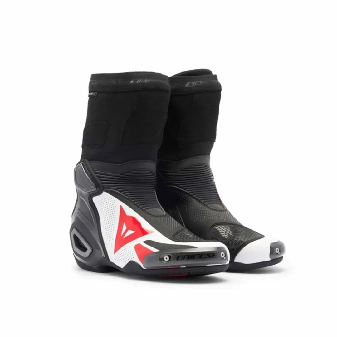 Dainese Axial 2 Air Laarzen Zwart Wit Lava Rood