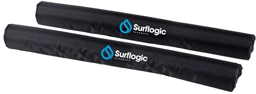 Surflogic Ronde Gewatteerde Dakdragerbeschermer Zwart 70 cm