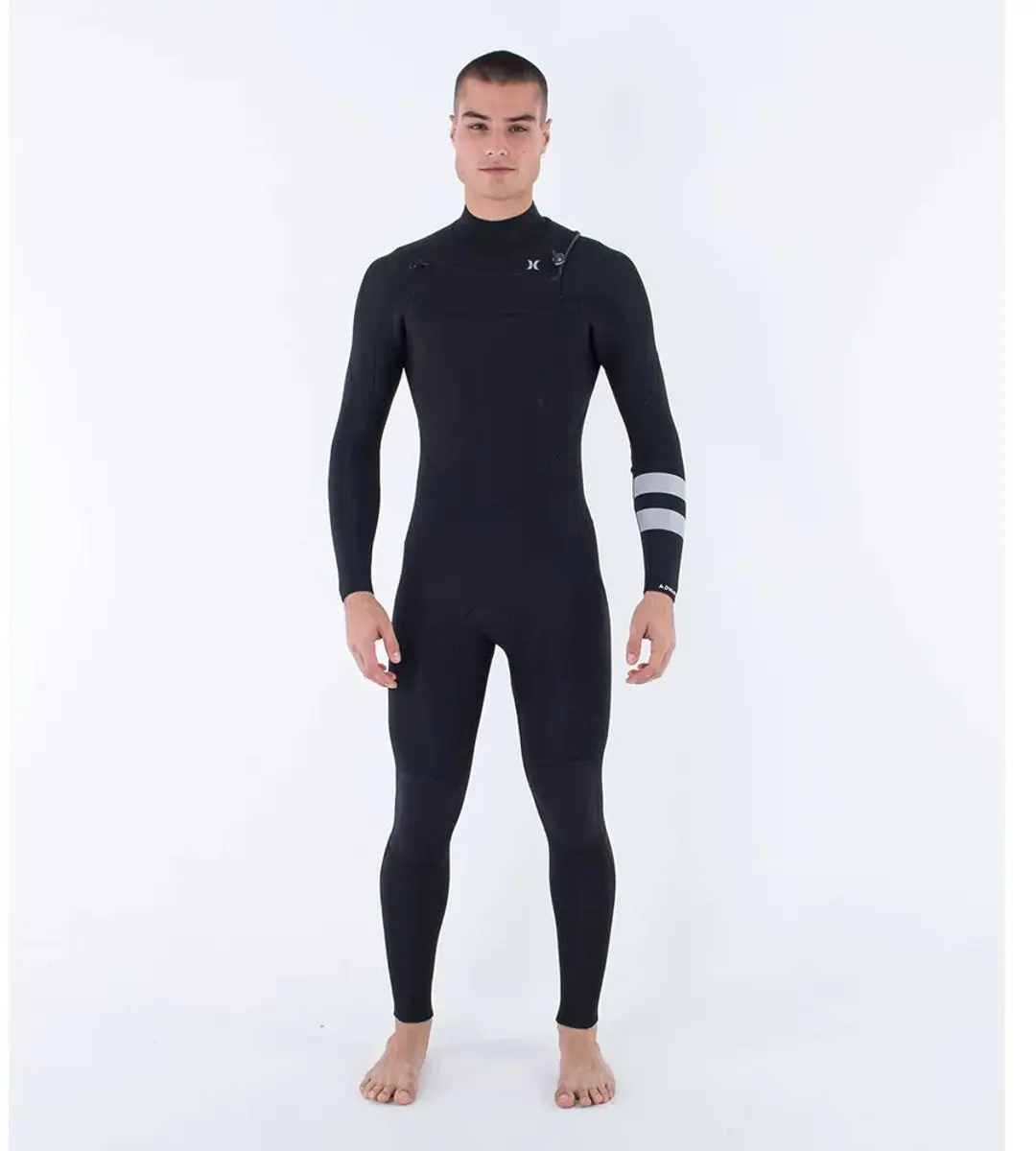 2025 Hurley Heren Advant 5/3mm Borst Ritssluiting Wetsuit -