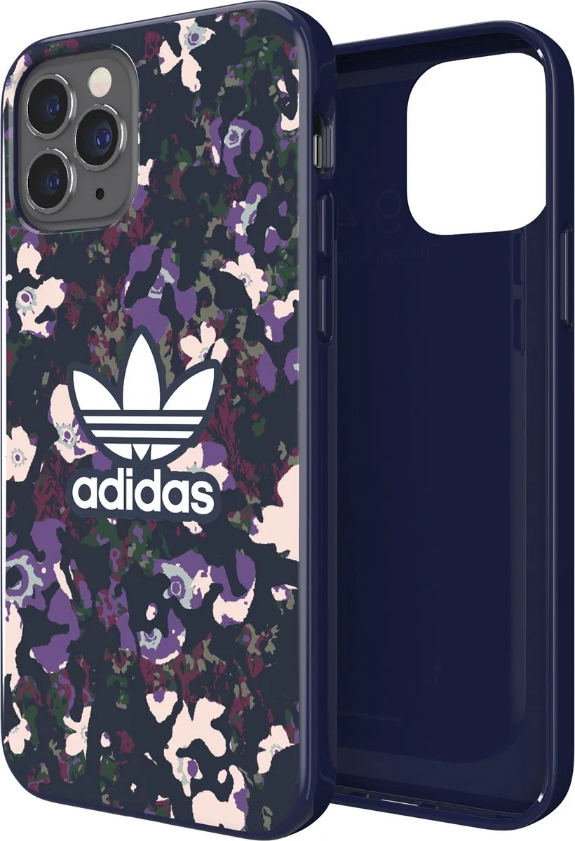 Adidas Snap Case Graphic AOP TPU - iPhone 12/12 Pro - Paars