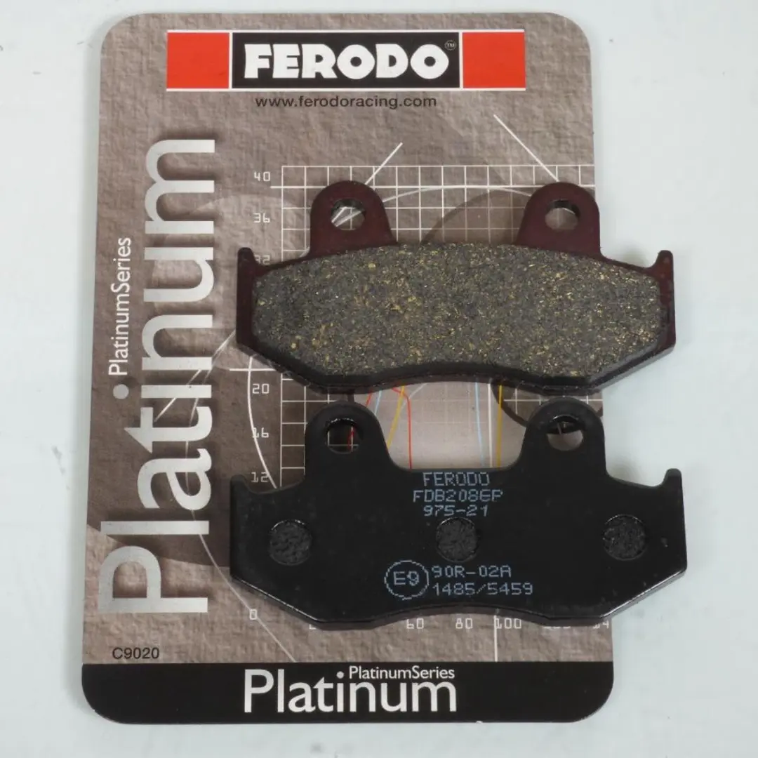Plaquette de frein Ferodo pour Moto Honda 600 XR 1985 à 1987 PE04 / AV Neuf
