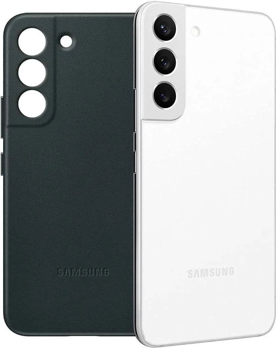 Samsung Lederen Hoesje Galaxy S22 - Groen EF-VS901LGEGWW