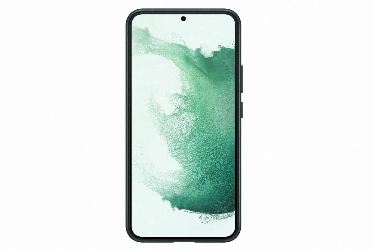 Samsung Lederen Hoesje Galaxy S22 - Groen EF-VS901LGEGWW