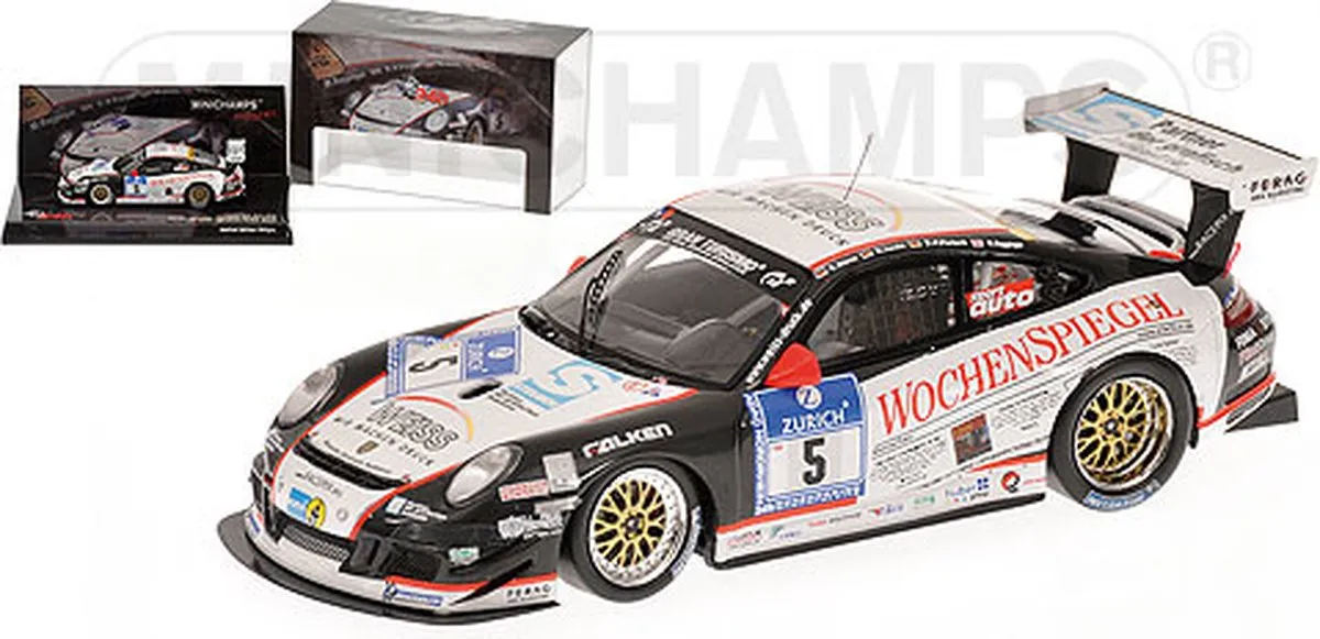 Porsche 911 GT3 #5 24h Nürburgring 2009 Minichamps 1:43