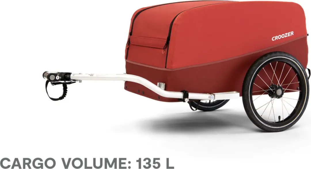 Croozer Cargo Pakko Fietskar Lava Rood