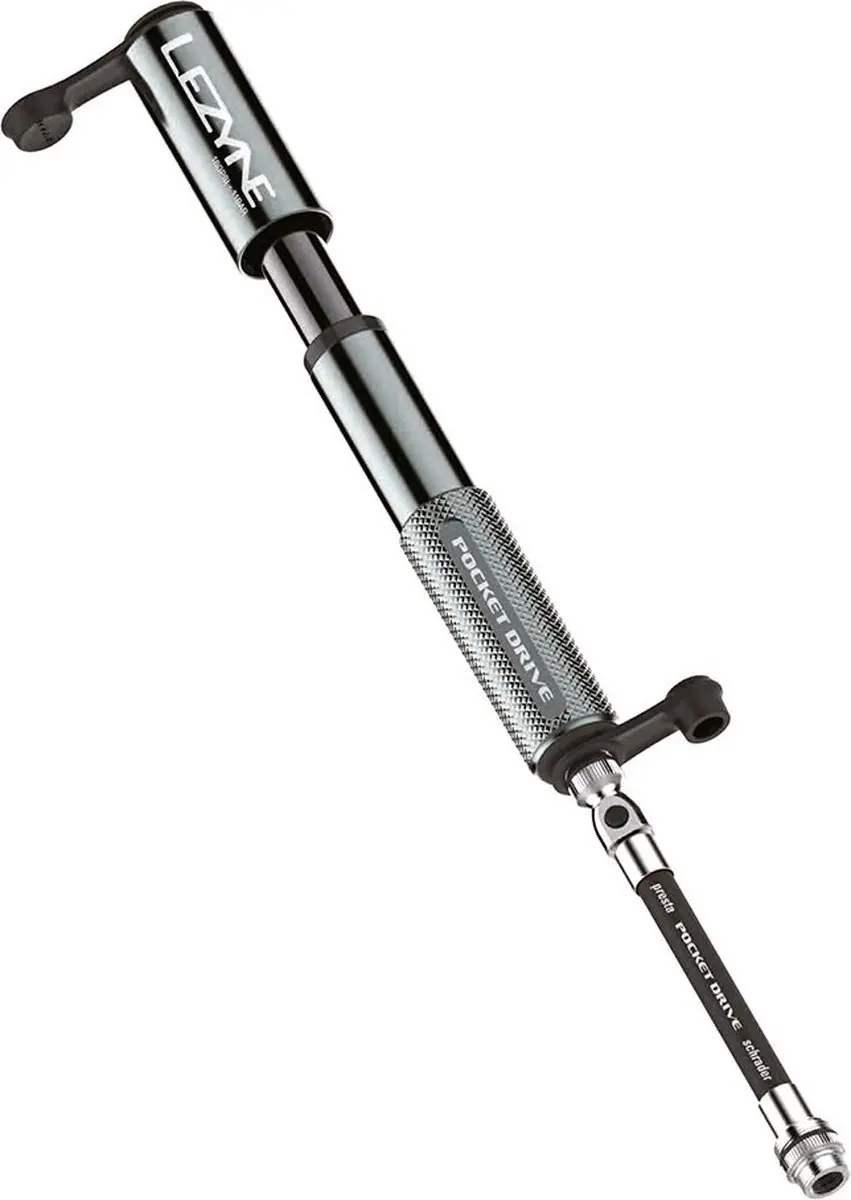 Lezyne Pocket Drive Mini Pomp Grijs - afbeelding 2 van 6