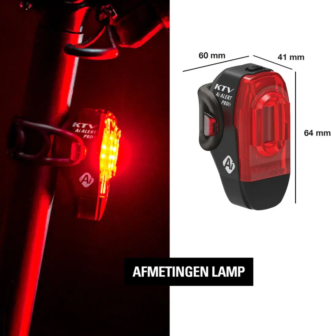 Lezyne KTV Drive Pro+ Alert Achterlicht - afbeelding 4 van 6