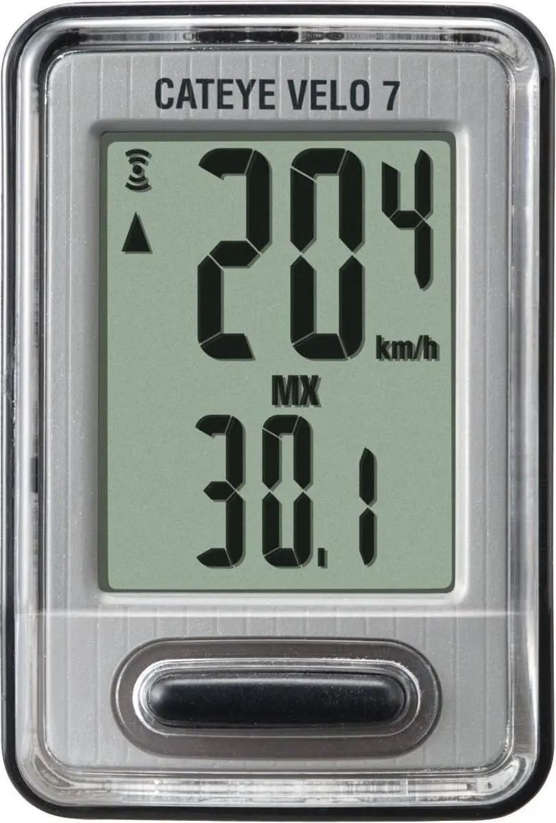 Cateye Velo 7 wired fietscomputer