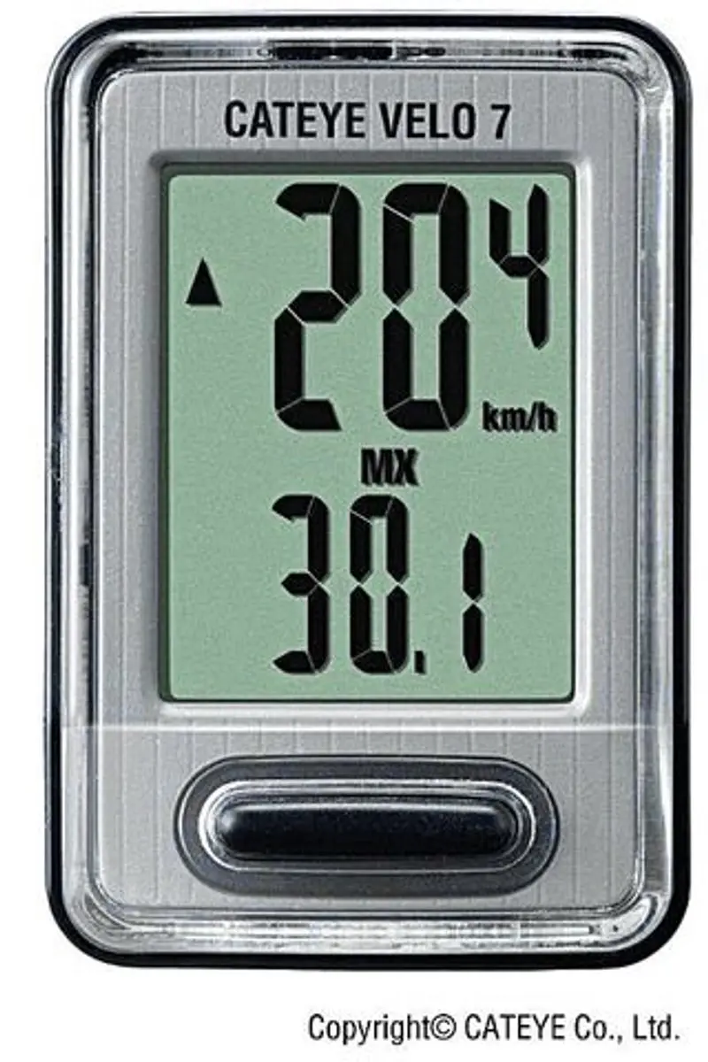 Cateye Velo 7 wired fietscomputer - afbeelding 3 van 6